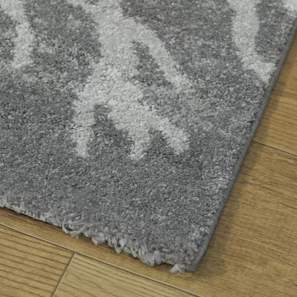 Boca Area Rug in Gray rectangle 5'3"x7'
