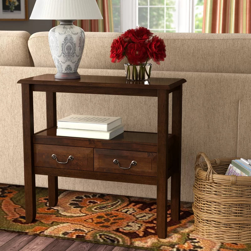 Bockman 30.5'' Solid Wood Console Table