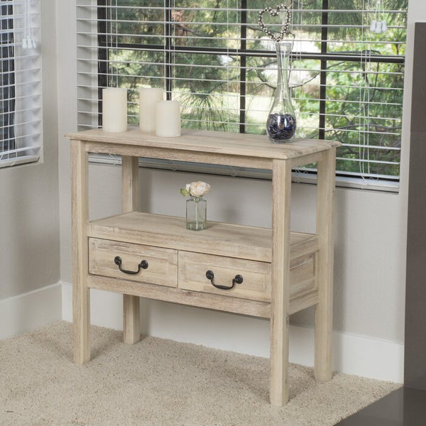 Bockman 30.5 solid wood console outlet table