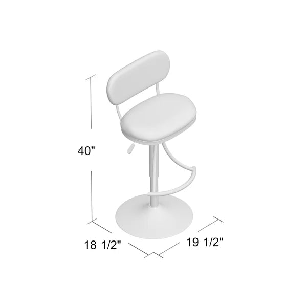 Bodden Swivel Adjustable Height Bar Stool