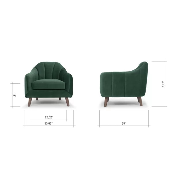 Boevange-Sur-Attert 34'' Wide Armchair