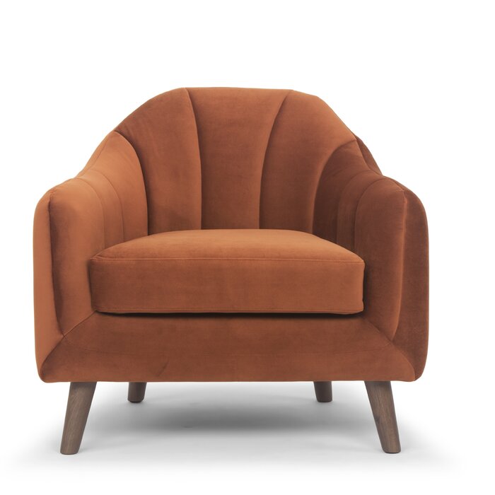 Boevange-sur-Attert 34" Wide Polyester Armchair K7655