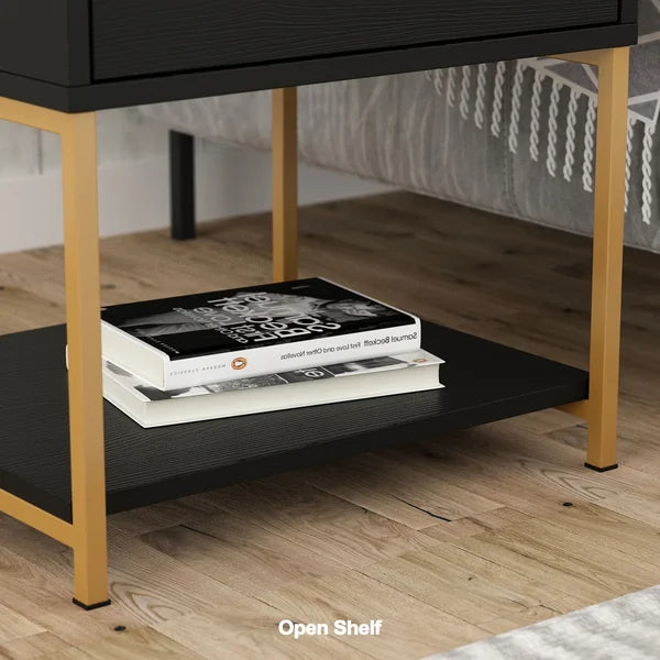 Boggess 17.7'' Tall 1 - Drawer Nightstand