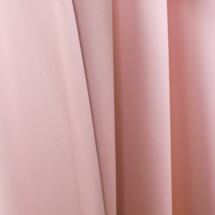 Bohannan Polyester Blackout Curtain Pair 84" L x 52" W (Set of 2)