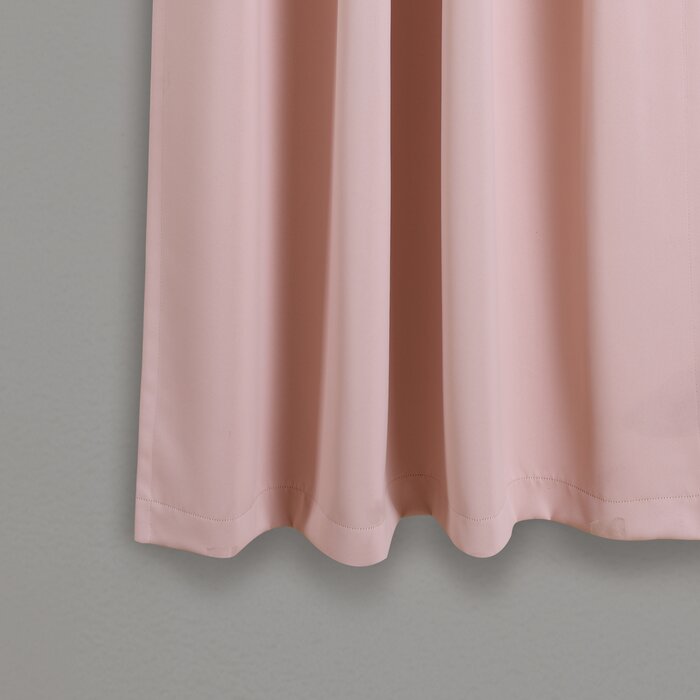 Bohannan Polyester Blackout Curtain Pair 84" L x 52" W (Set of 2)