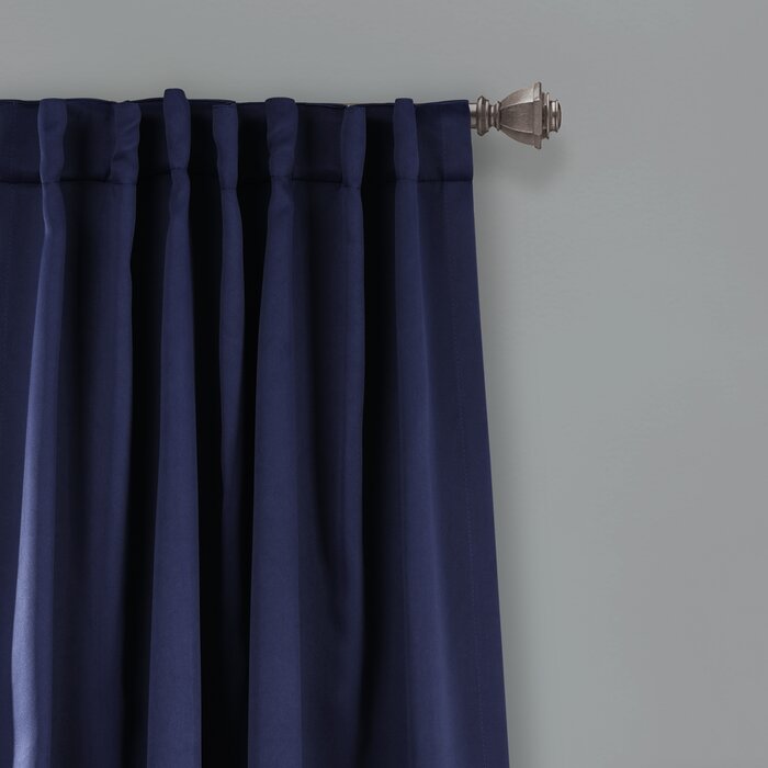 63" L x 52" W Bohannan Polyester Blackout Curtain Pair (Set of 2)