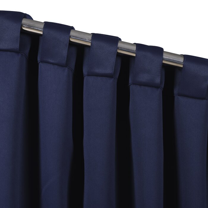 63" L x 52" W Bohannan Polyester Blackout Curtain Pair (Set of 2)