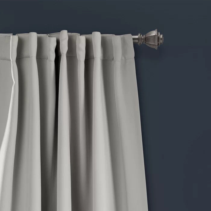 Bohannan Polyester Curtain, 63" L x 52" W (Set of 2)