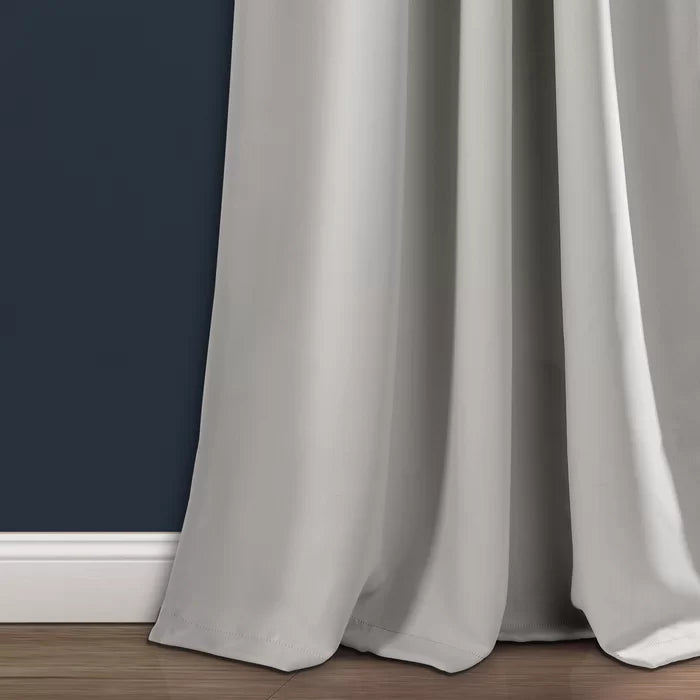 Bohannan Polyester Curtain, 63" L x 52" W (Set of 2)