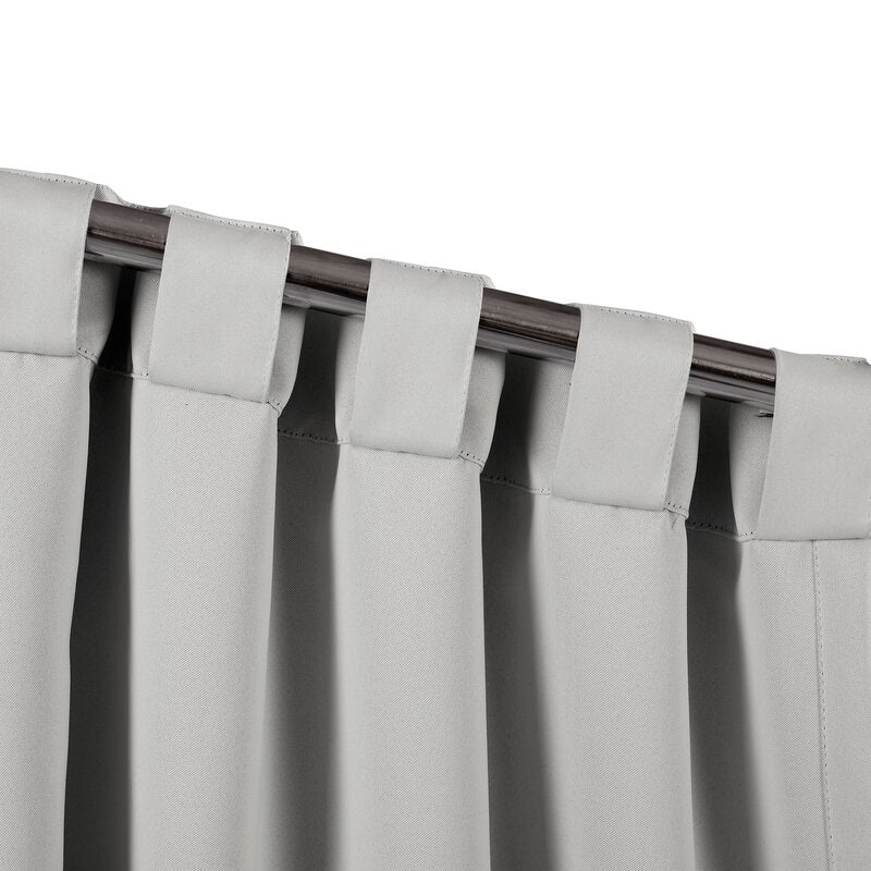 Bohannan Solid Blackout Thermal Curtain Panels 63" L x 52" W (Set of 2)
