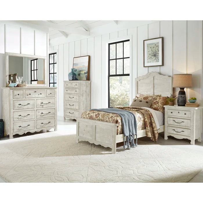 Boissonneault Solid + Manufactured Wood Nightstand