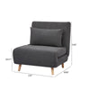 Bolen 30.31'' Wide Convertible Chair