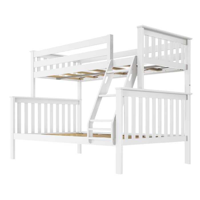 Bolles Twin Over Full Solid Wood Bunk Bed