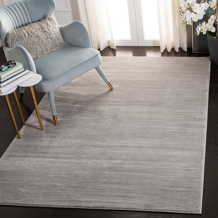 Bolte Area Rug in Silver, Rectangle 10' x 14'