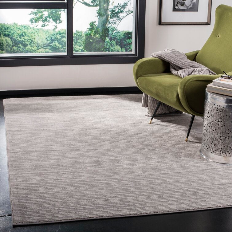 Bolte Area Rug in Silver, Rectangle 10' x 14'