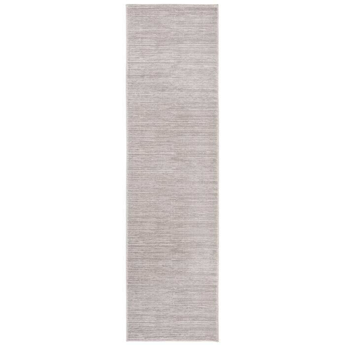 Bolte Flatweave Silver Rug, Runner 2'2" x 6'