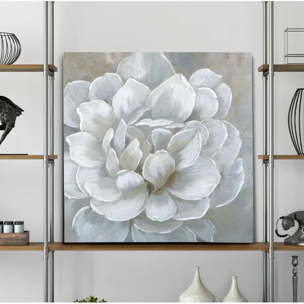10" H x 10" W x 1.5" D Bombshell Bloom I - Painting