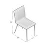 Bonetti Upholstered Dining Chair (Set of 2) #CR2004