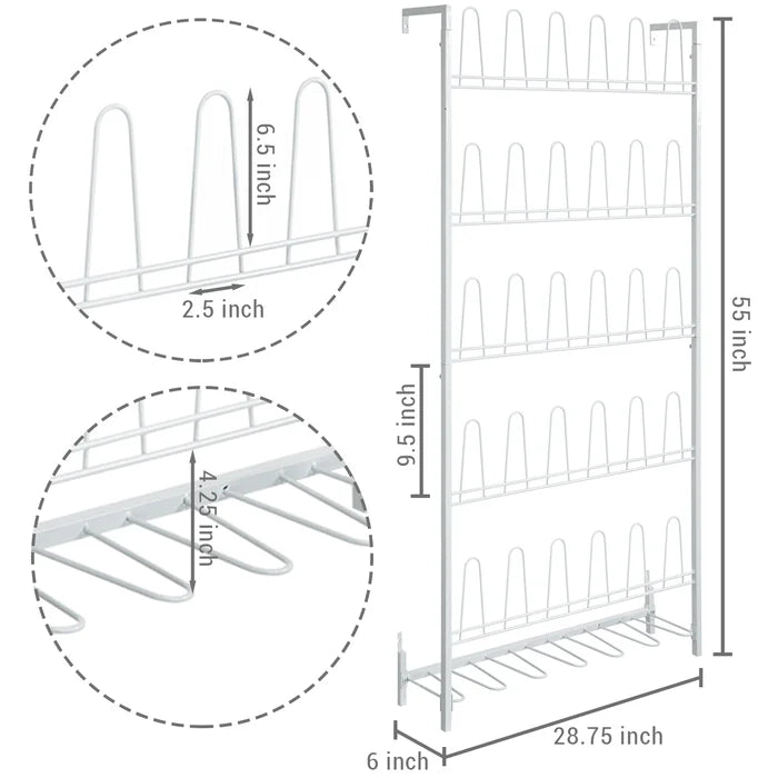 Boots 18 Pair Shoe Rack