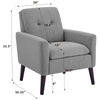 Bopp 30.25'' Wide Tufted Armchair