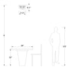 Boredale 4 - Light 11.8'' Chandelier Style Tiered Flush Mount VB511