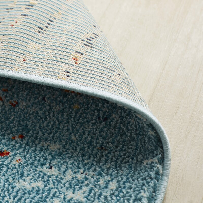 Borowski Oriental Blue Area Rug KRUG075