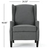 Boruta 26.5'' Wide Manual Wing Chair Recliner