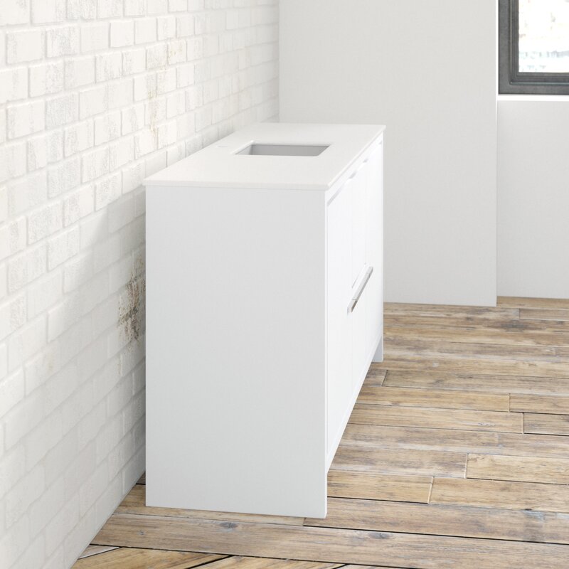 Bosley 59" Single Bathroom Vanity Set SHB487