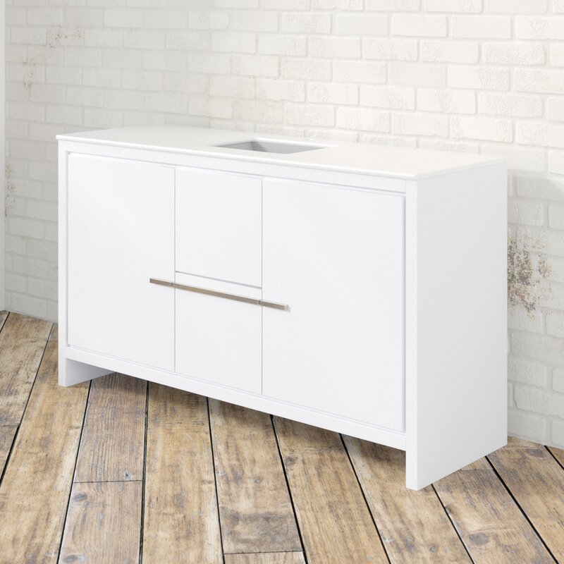 Bosley 59" Single Bathroom Vanity Set SHB487