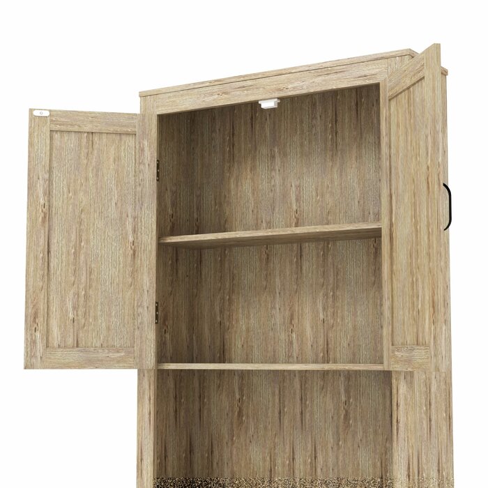 Boston 26'' W x 65.9'' H x 9.63'' D Over-The-Toilet Storage