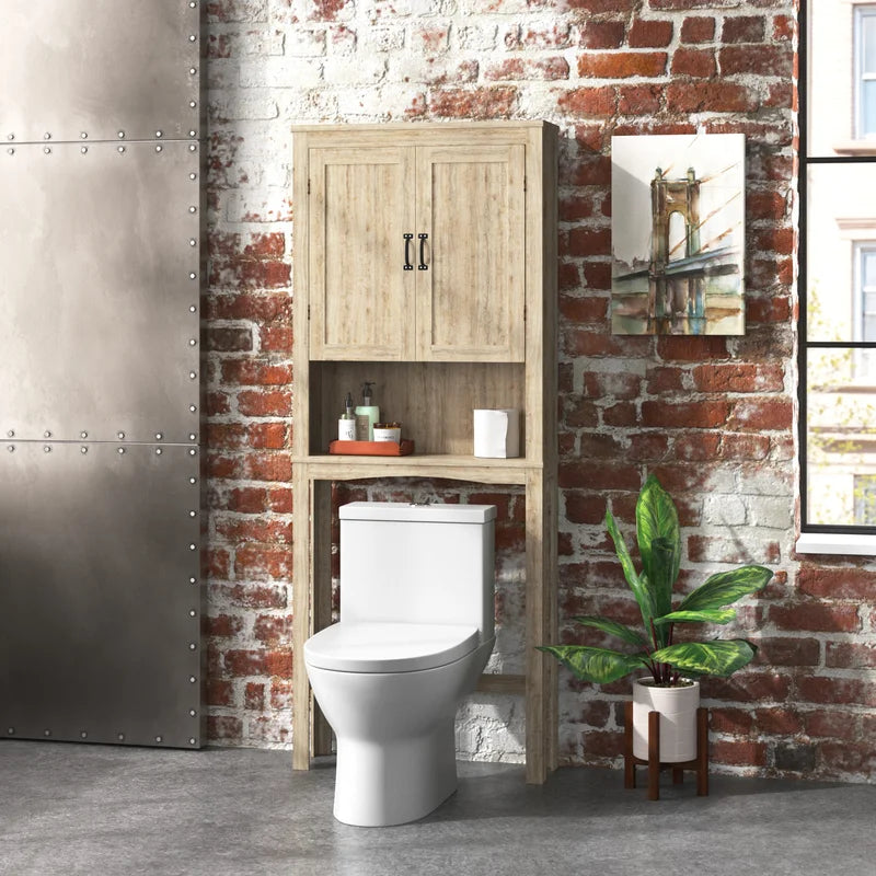 Boston 26'' W x 65.9'' H x 9.63'' D Over-The-Toilet Storage