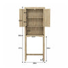 Boston 26'' W x 65.9'' H x 9.63'' D Over-The-Toilet Storage