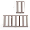 Boswick Freestand ing Wooden Pet Gate SHB348