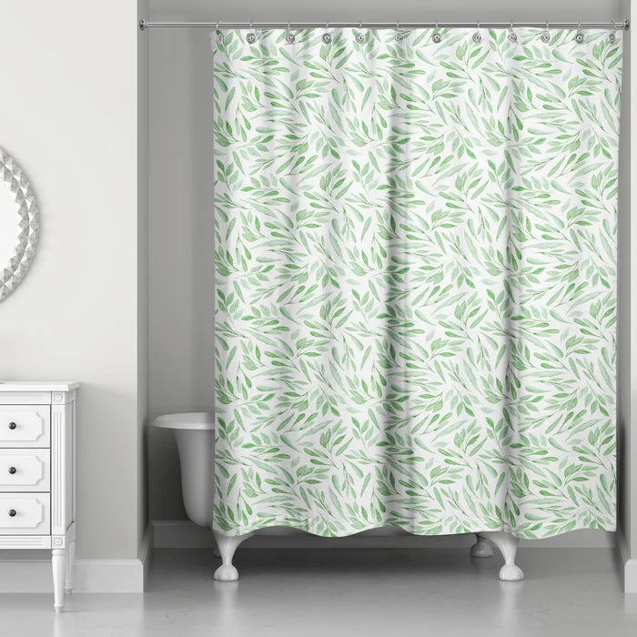 Bouchier Floral Single Shower Curtain
