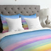 Bouck Rainbow  Queen Ombre Duvet Cover K8717