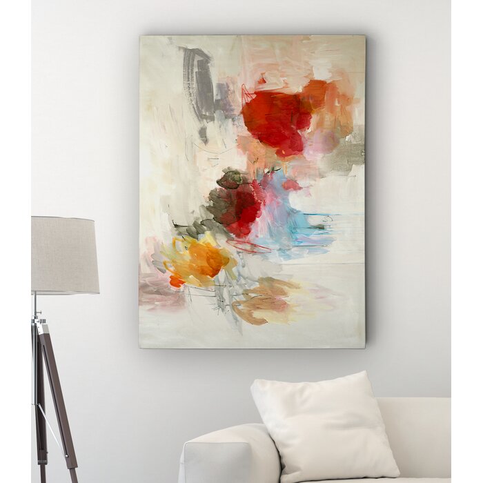 48" H x 36" W x 1" D Boundless II - Wrapped Canvas Print