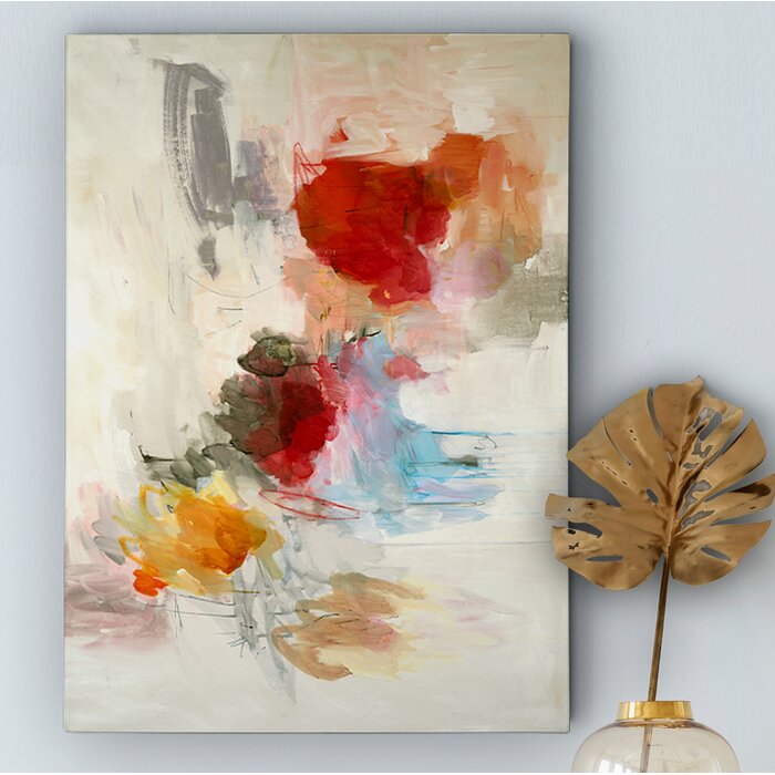 48" H x 36" W x 1" D Boundless II - Wrapped Canvas Print