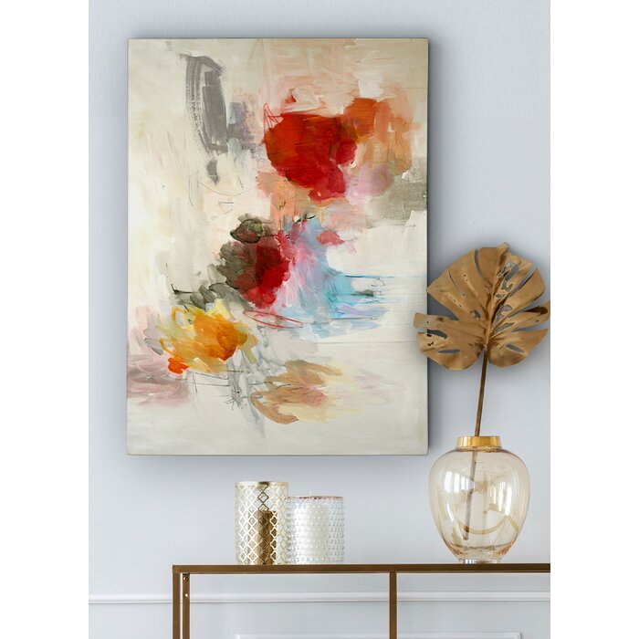 48" H x 36" W x 1" D Boundless II - Wrapped Canvas Print
