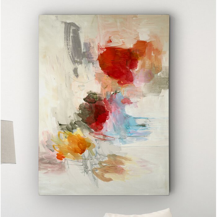 48" H x 36" W x 1" D Boundless II - Wrapped Canvas Print