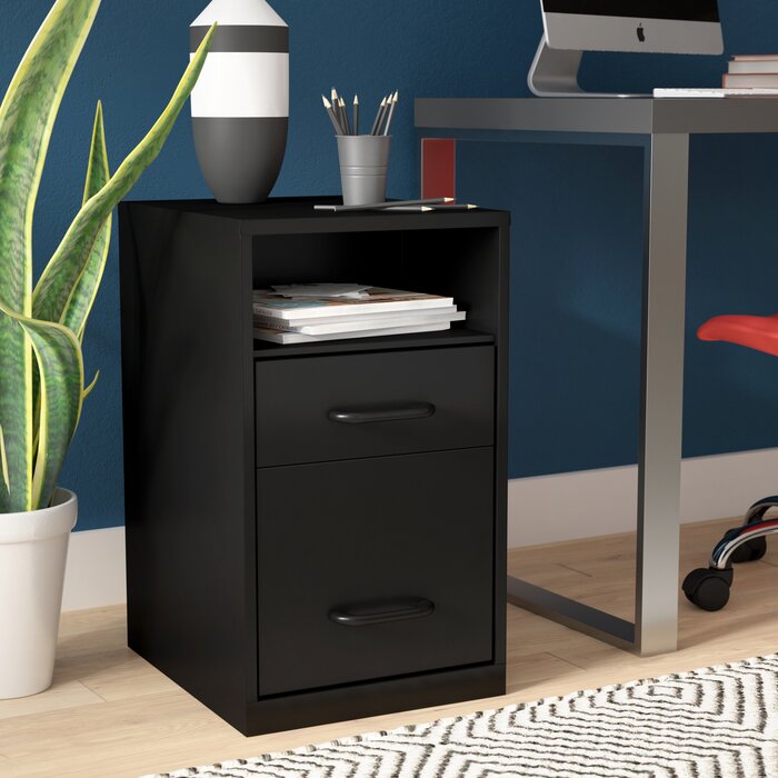 Bourassa 2-Drawer Vertical Filing Cabinet QL160