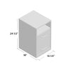 Bourassa 2-Drawer Vertical Filing Cabinet QL160