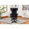 Bourkelands 28.7'' Wide Faux Leather Manual Ergonomic Recliner with Ottoman