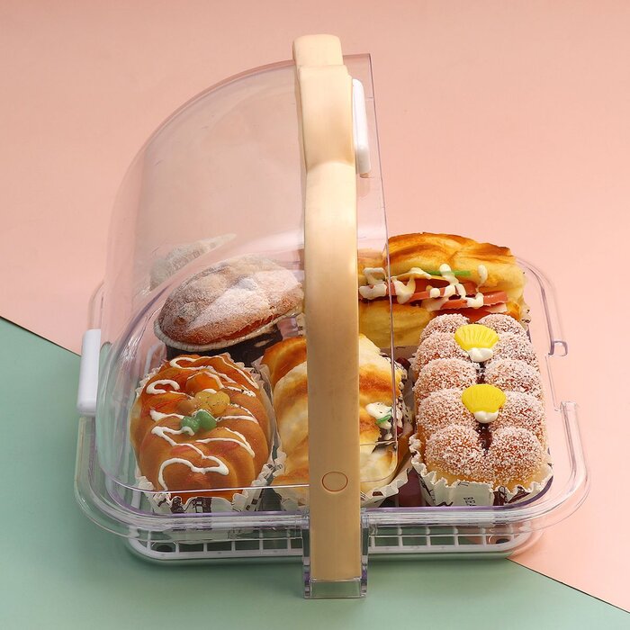 Bourneville Portable Roll Top Bread Box