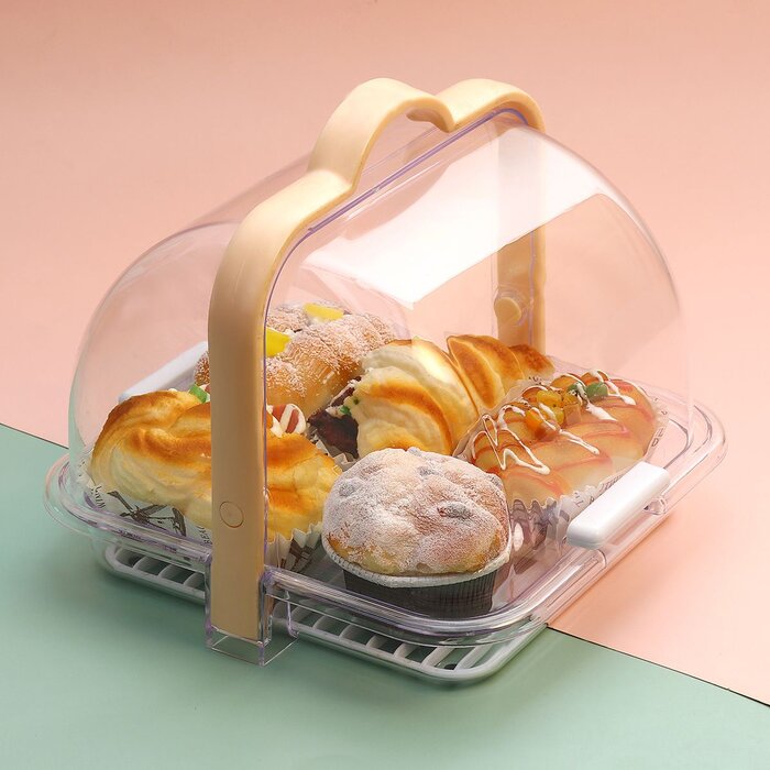 Bourneville Portable Roll Top Bread Box