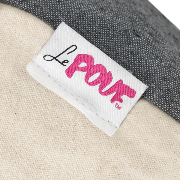 Boven 16'' Wide Square Pouf Ottoman