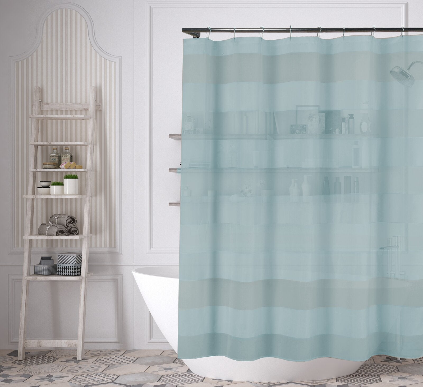 Bovingdon Single Shower Curtain AS171