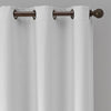 Bowen Absolute Zero Solid Max Blackout Thermal Grommet Two-Single Curtain Panel AS217