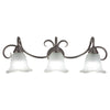 Bowker 3 - Light Dimmable Brushed Nickel Vanity Light