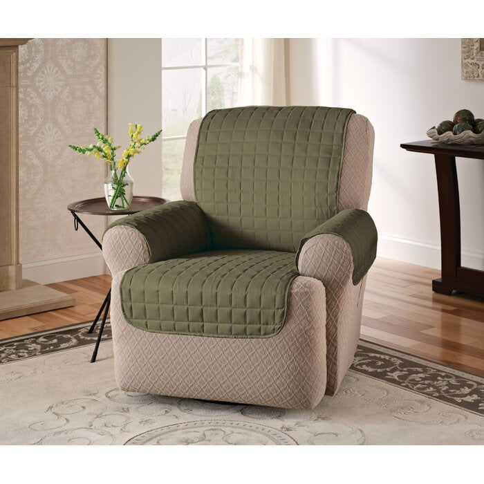 65in x 70.5in Box Cushion Armchair Slipcover