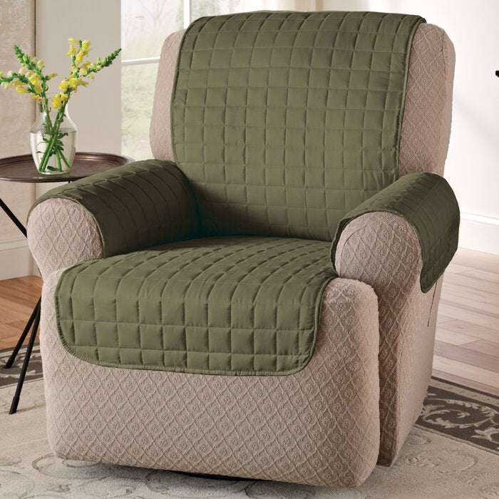 65in x 70.5in Box Cushion Armchair Slipcover